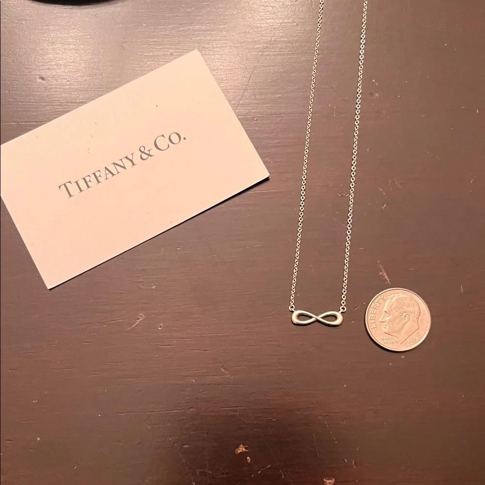 Tiffany & Co. Sterling Silver Infinity Necklace Set - Picture 7 of 9